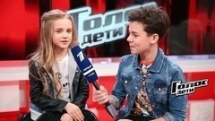 «Я волновалась и дрожала, а когда Валерий Меладзе повернулся, была просто счастлива». Мария Захарова. Интервью после Слепого прослушивания. Голос.Дети-4