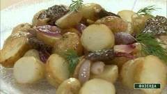 Молодая картошка со сморчками и луком. Фазенда. Фрагмент выпуска от 21.05.2017