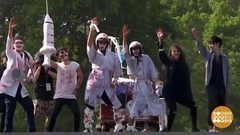 В мире. Гонки самодельных машин. Доброе утро. Фрагмент выпуска от 20.10.2017