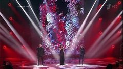 Дина Гарипова, Елена Минина и Михаил Озеров. «Writing's On The Wall». Голос-4. Полуфинал. Фрагмент выпуска от 18.12.2015