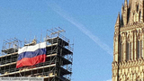 Британская газета сообщила о появлении флага России на соборе в Солсбери