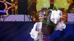 Роза Сябитова — «Татарский танец». Художественная гимнастика. Без страховки. Фрагмент выпуска от 28.05.2016