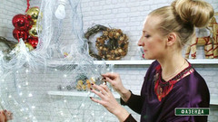 Люстра из металлической сетки. Фазенда. Фрагмент выпуска от 25.12.2016
