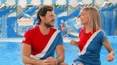 Алла Михеева и Максим Маринин. Танцевально-трюковой номер. Профайл. Вместе с дельфинами. Фрагмент выпуска от 17.10.2015