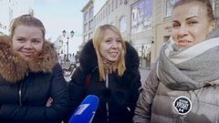 Праздничный опрос. Вечерний Ургант. Фрагмент выпуска от 20.02.2016