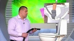 Необычные способы прочистить унитаз. Жить здорово! Фрагмент выпуска от 20.06.2016