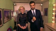 Полина Гагарина просит прощения за отсутствие в «Голосе» Александра Гордона. Пролог. Вечерний Ургант. Фрагмент выпуска от 16.09.2016