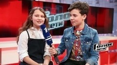 «Если честно, я хотела попасть в команду к Валерию Меладзе». Рената Рамазанова. Интервью после Слепого прослушивания. Голос.Дети-4