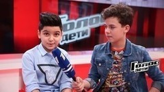 «Я — фанат Димы Билана номер один». Левон Галстян. Интервью после Слепого прослушивания. Голос.Дети-4
