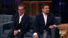 Телеведущие Борис Берман и Ильдар Жандарев. Вечерний Ургант. Фрагмент выпуска от 30.05.2017