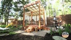 В гостях у Татьяны Лютаевой и Агнии Дитковските. Дачный минимализм. Идеальный ремонт. Выпуск от 08.07.2017