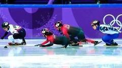 Самый зрелищный спорт на Олимпийских играх — шорт-трек. Убедитесь сами