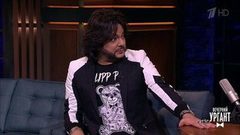 Певец Филипп Киркоров. Вечерний Ургант. Фрагмент выпуска от 27.04.2018