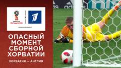 Штанга спасает сборную Англии! Сборная Хорватии — сборная Англии. Чемпионат мира по футболу FIFA 2018 в России™