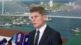 Врио главы Приморья Олег Кожемяко сдал в крайизбирком документы для участия в выборах губернатора