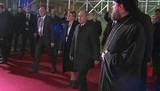 Владимир Путин посетил храм Cвятого Саввы в Белграде