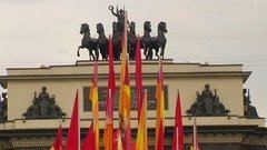 Города наряжаются к празднику. Доброе утро. Фрагмент выпуска от 04.05.2016