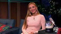 Фигуристка Татьяна Навка. Вечерний Ургант. Фрагмент выпуска от 19.12.2017