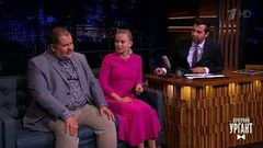Глюк’оZа, Юлия Пересильд и Сергей Лукьяненко. Вечерний Ургант. 977 выпуск от 25.05.2018