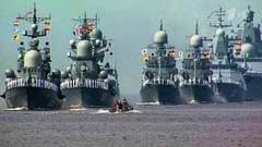 В Санкт-Петербурге прошла финальная репетиция морского парада в честь дня ВМФ