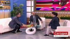 Валерий Сюткин и Валерий Газзаев: «Вы, вся страна — между двух Валериев! Загадывайте желание!» Сегодня. День начинается. Фрагмент выпуска от 25.03.2019