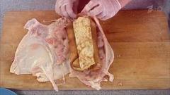 Руляда из курицы, фаршированная яичными блинчиками. Контрольная закупка. Фрагмент выпуска от 05.09.2016