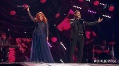 Сергей Волчков и Анастасия Спиридонова — «Любовь». «День семьи, любви и верности». Праздничный концерт. Фрагмент выпуска от 08.07.2017