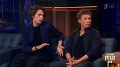 Актеры Ирина Горбачева и Александр Яценко. Вечерний Ургант. Фрагмент выпуска от 26.09.2017