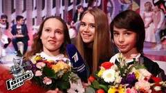 «Прямой эфир — это очень волнительно». Эвелина Большакова, Давид Хиникадзе. Интервью после Дополнительного этапа. Голос.Дети-5