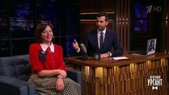 Анна Банщикова и Александр Васильев. Вечерний Ургант. 964 выпуск от 24.04.2018