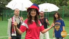 Распеваемся перед матчем! Доброе утро. Фрагмент выпуска от 19.06.2018