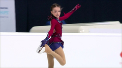 Анна Щербакова — вторая! Произвольная программа. Девушки. Чемпионат мира по фигурному катанию среди юниоров 2019