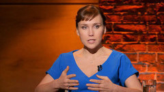 Дарья Екамасова: «Однажды я приехала в Нью-Йорк и два месяца не выходила из квартиры, искала смысл жизни». На ночь глядя. Фрагмент выпуска от 24.03.2016