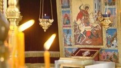Верующие чтут память погибших в Великой Отечественной войне. Праздничный канал. Фрагмент выпуска от 09.05.2016