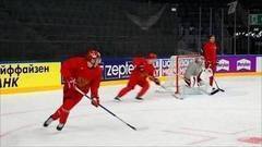 К первой игре со шведами на ЧМ-2017 готовятся спортсмены и болельщики