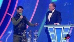 Михаил Галустян поздравил КВН в образе Рамзана Кадырова. КВН 55 лет. Юбилейный выпуск. Фрагмент выпуска от 27.11.2016