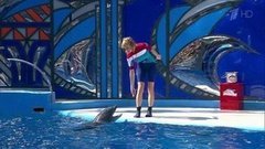 Алла Михеева. Выступление. Вместе с дельфинами. Фрагмент выпуска от 10.10.2015
