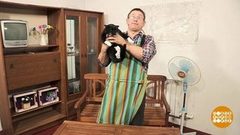 Дмитрий Талабуев моет кота. Доброе утро. Фрагмент выпуска от 20.04.2018