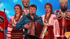 Ансамбль «Частушка» и Кубанский казачий хор — «Живите, люди добрые!». «Играй, гармонь любимая!» Праздничный концерт. Фрагмент выпуска от 01.05.2018