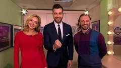 Татьяна Навка и Илья Авербух делят вентилятор. Пролог. Вечерний Ургант. Фрагмент выпуска от 19.10.2015