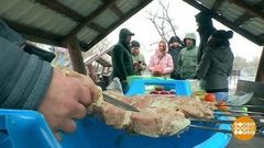 Шашлык зимой — он вкусный самый. Доброе утро. Фрагмент выпуска от 07.12.2018