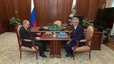 Владимир Путин обсудил развитие Пензенской области с ее руководителем Иваном Белозерцевым