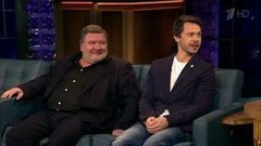 Актеры Павел Деревянко и Роман Мадянов. Вечерний Ургант. Фрагмент выпуска от 18.03.2016