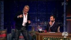 Дольф Лундгрен. Вечерний Ургант. 747 выпуск от 29.12.2016