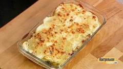 Картофельная запеканка с курицей и сыром. Контрольная закупка. Фрагмент выпуска от 12.10.2017