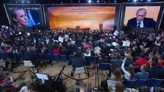 Владимир Путин об Алексее Навальном: «Это Саакашвили, только в российском издании». Фрагмент Большой пресс-конференции от 14.12.2017