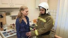 Возгорание на кухне
