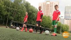 Футбол с детьми: главное — попасть в ворота! Доброе утро. Фрагмент выпуска от 29.06.2018