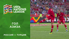 Гол сборной Турции. Россия — Турция. Лига наций UEFA