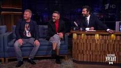 Сергей Шнуров и Леонид Агутин. Вечерний Ургант. 1004 выпуск от 21.09.2018
